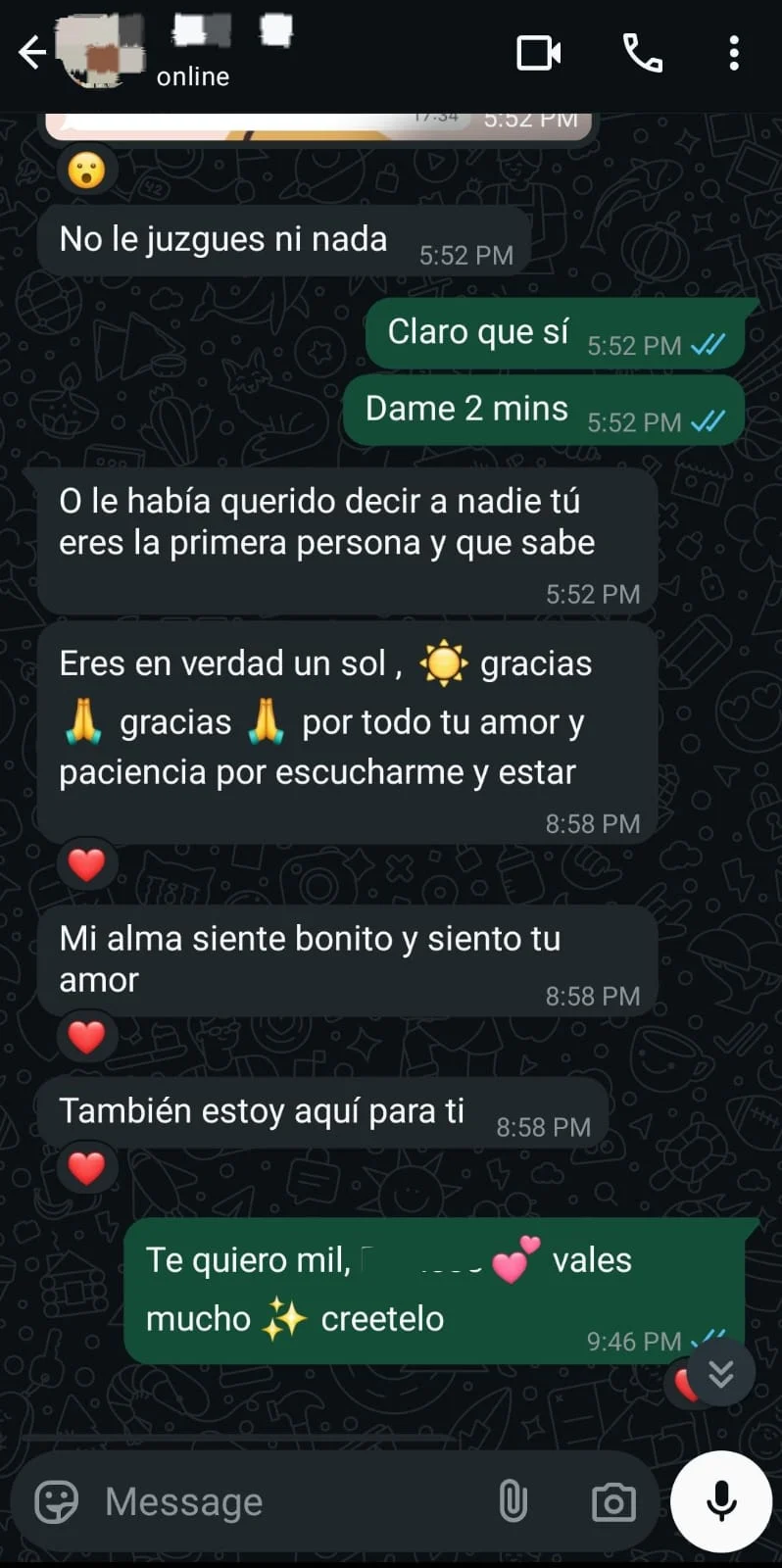 Testimonio de cliente satisfecho portal mistico 3